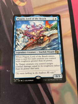MTG - PLAGON LORD OF THE BEACH - RARE - J25 - NM - ANIME - Image 1