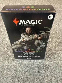 Magic The Gathering Modern Horizons III Commander Deck Graveyard Overdrive New - Image 1