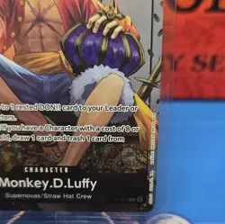 Bandai One Piece Monkey D. Luffy Promo Foil P-075 (SEALED) - Image 5