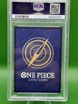 One Piece Monkey.D.Luffy OP07-109 Treasure Rare Two Legends PSA 10 Gem MT - Image 4