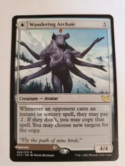 Wandering Archaic Strixhaven: School of Mages Regular - Image 1