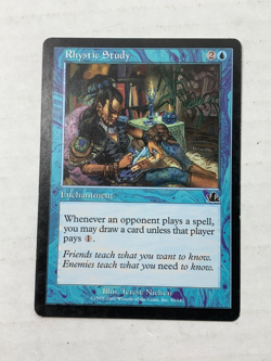 Rhystic Study Prophecy Regular Magic The Gathering MTG - Image 1