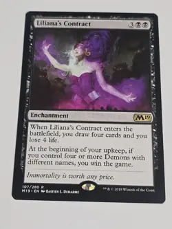 Liliana's Contract Core Set 2019 Regular MTG - Image 1