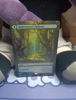 Barkchannel Pathway (Borderless) Kaldheim Regular - Image 1