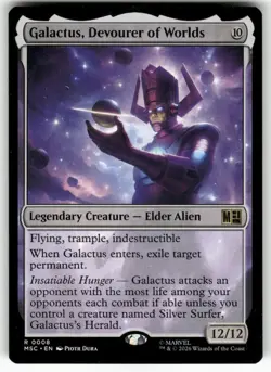 Galactus, Devourer of Worlds 8 Marvel Super Heroes Magic: The Gathering NM M-07 - Image 1