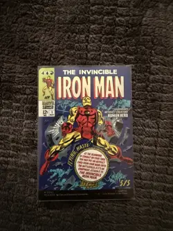 MTG Tony Stark The Invincible Iron Man M 0392 Foil Borderless MSH Marvel English - Image 1