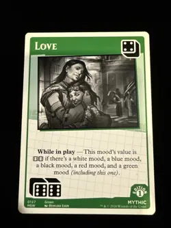 MTG Secret Lair Mood Swings - Love - Mythic - Card # 0127 - Image 1