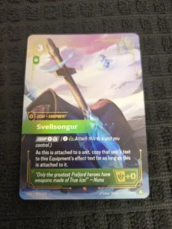 Svellsongur Epic SFD-059/221 - Riftbound Spiritforge League of Legends TCG Card - Image 1