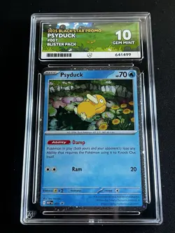 Psyduck | 007 | Mega Evolution Black Star Promo | Pokemon TCG ACE 10 - Image 1