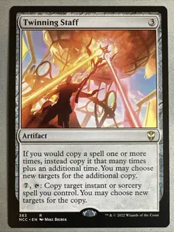 MTG / Twinning Staff / NCC / #383 / Regular / Rare / NM - Image 1