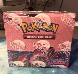 Pokemon TCG Sword & Shield Fusion Strike Booster Box Factory Sealed 36 Packs. - Image 1