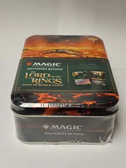 Magic MTG Lord Of The Rings Tales Of Middle Earth Factory Sealed One Ring Tin - Image 2