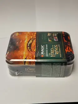 Magic MTG Lord Of The Rings Tales Of Middle Earth Factory Sealed One Ring Tin - Image 3