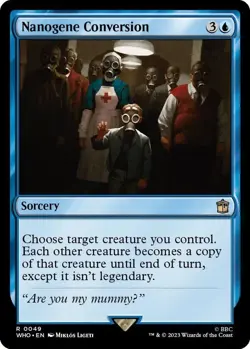 Nanogene Conversion NM Doctor Who MTG Magic The Gathering Blue English Card - Image 1