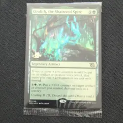 MTG Ozolith, the Shattered Spire March of the Machine Promo Foil New in package - Image 1