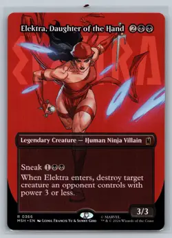 Marvel Super Heroes Elektra, Daughter of the Hand (Borderless) (0366) 366 - Image 1