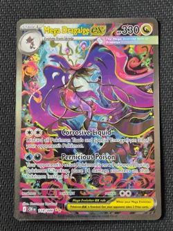 Pokemon TCG Mega Dragalge Ex 118/086 SIR Special Illustration Rare Chaos Rising - Image 1