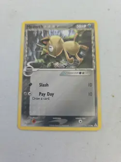 Meowth 71/110 - Common - EX Holon Phantoms - NM - Pokemon Card - Image 1