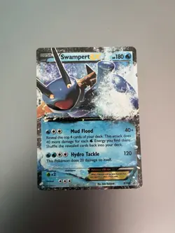 Pokemon Swampert EX XY55 XY Promo Holo English 2015 Basic 180 HP - Image 1