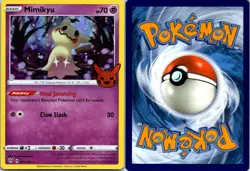 Mimikyu 081/189 Trick or Trade BOOster Pokemon TCG Holo P NM - Image 3