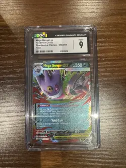 Mega Gengar Ex 056/094 Holo - Pokemon Phantasmal Flames CGC 9 Mint - Image 1