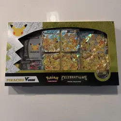 2021 Pokemon 25th Celebrations Special Collection PIKACHU V-Union factory sealed 820650809156 - Image 1