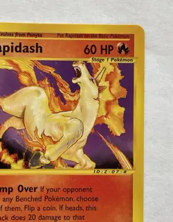 Pokemon Rapidash #51 WOTC Black Star Promo 2002 E-Reader NM - Image 4