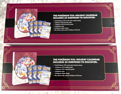 Pokemon 2025 Holiday Advent Calendar Box Official Gift Set - 2 PACK - NEW SEALED - Image 3