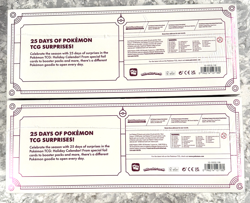 Pokemon 2025 Holiday Advent Calendar Box Official Gift Set - 2 PACK - NEW SEALED - Image 4