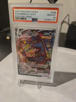 UMBREON VMAX 2021 POKEMON EVOLVING SKIES FULL ART #095/203 PSA 10 - Image 1