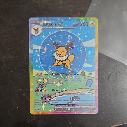 The Pokemon Company Jolteon ex Eevee Evolutions Ultra Rare Holo 260 Fan Art - Image 1