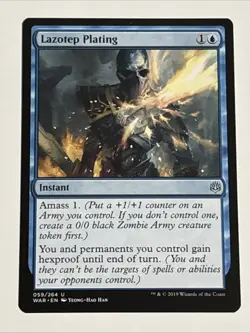 MTG War of the Spark Lazotep Plating 059/264 NM - Image 1