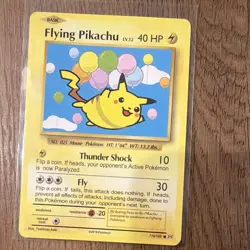 Pokemon TCG Flying Pikachu 110/108 Evolutions Secret Rare Regular 2016 40HP - Image 1