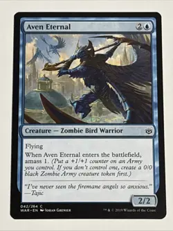 MTG War of the Spark Aven Eternal 042/264 NM - Image 1