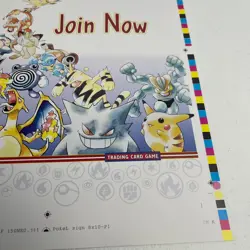 Vintage 1999 Pokemon League TCG Promo Advertisement WOTC - Image 4