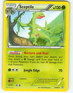 Sceptile - 8/160 Primal Clash - Pokemon TCG - 2015 - Image 1
