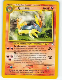 Quilava - 47/111 Neo Genesis - Pokemon TCG - 2000 - Image 1