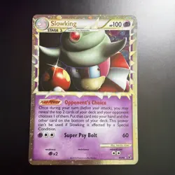 Pokemon Card - Slowking HGSS Undaunted 85/90 Prime Rare - Image 1