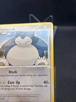 Snorlax Non-Holo Pokemon Diamond & Pearl 2007 #37/130 - Image 2