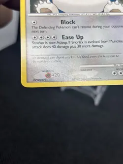 Snorlax Non-Holo Pokemon Diamond & Pearl 2007 #37/130 - Image 3