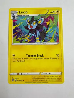 Luxio 050/172 Uncommon Brilliant Stars Pokemon Near Mint - Image 1
