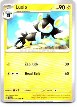Luxio 070/193 Uncommon Paldea Evolved Pokemon Near Mint - Image 1