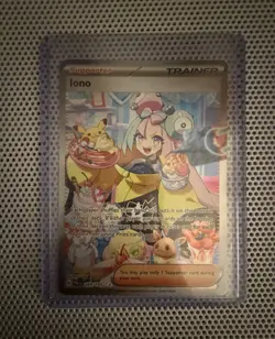 Pokemon TCG Iono 269/193 Paldea Evolved Special Illustration Rare Trainer Holo - Image 1