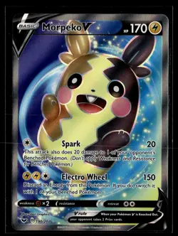 Pokemon TCG SWSH01: Sword & Shield Base Set #190/202 Morpeko V (Full Art) - Image 1