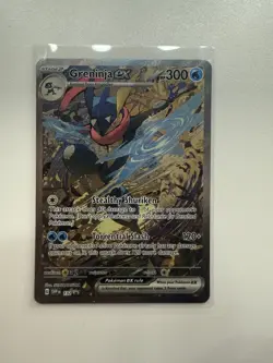 Pokemon - Greninja ex 132 Scarlet & Violet - Holo Black Star Promo - NM - Image 1
