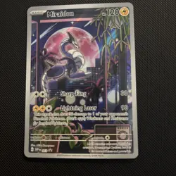 Pokemon Miraidon SVP 013 Scarlet Violet Black Star Promo Holo Full Art NM - Image 1
