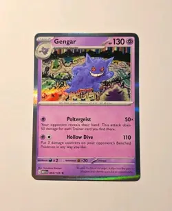 Gengar 094/165 Holo Rare Pokemon NM - Image 1