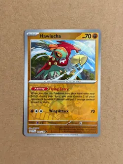 Hawlucha 118/198 Scarlet & Violet Pokemon Reverse Holo NM GOSSAN - Image 1