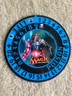 MTG Magic Artifact Spindown Life & Poison Counter Tezzeret Magic The Gathering - Image 1