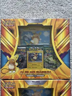 Pokemon TCG Alolan Raichu Box New Roaring Skies/Sun & Moon SEALED (1) - Image 2